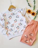 ست قلبی آستین فرشته