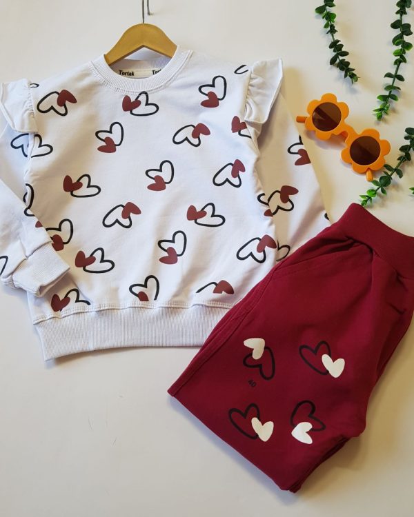 ست قلبی آستین فرشته - Image 2