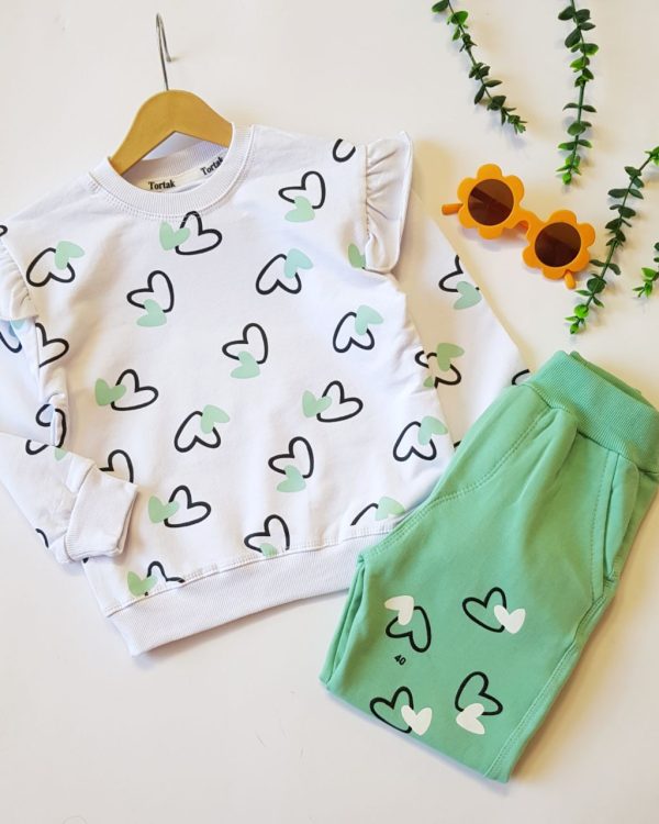 ست قلبی آستین فرشته - Image 7