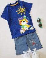 ست اسپرت با شلوارک لی بامزی - Image 7