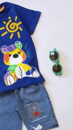 ست اسپرت با شلوارک لی بامزی - Image 12