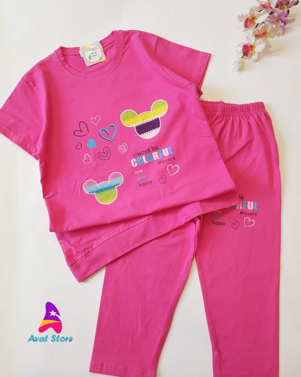 ست دخترانه میکی قلبی - Image 5