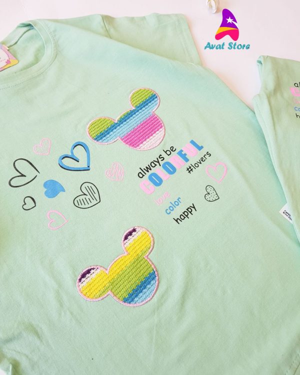 ست دخترانه میکی قلبی - Image 2