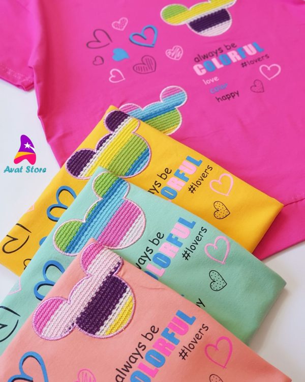 ست دخترانه میکی قلبی - Image 7