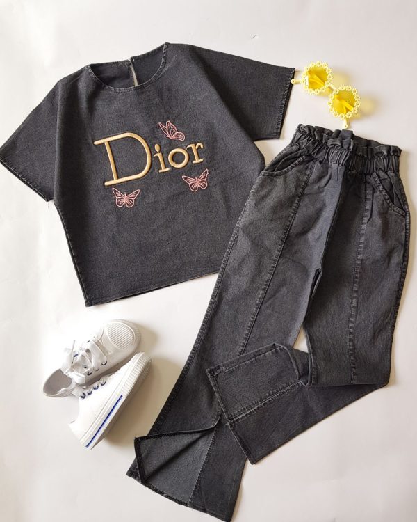 کراپ شلوار لی Dior - Image 3