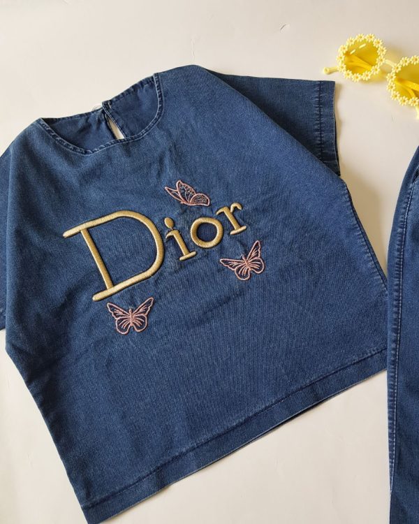 کراپ شلوار لی Dior - Image 4