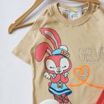 ست خرگوش با شلوارک کتان - Image 7