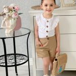 شومیز شلوارک کتان