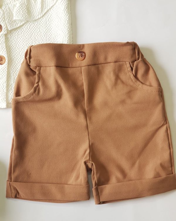 شومیز شلوارک کتان - Image 4