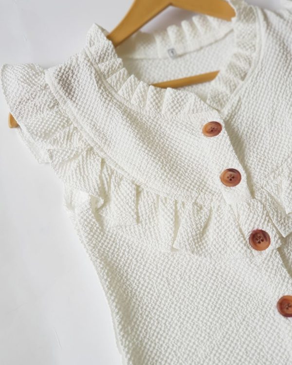 شومیز شلوارک کتان - Image 5