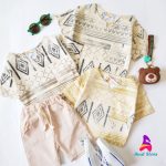 ست یقه کوبایی گلیمی