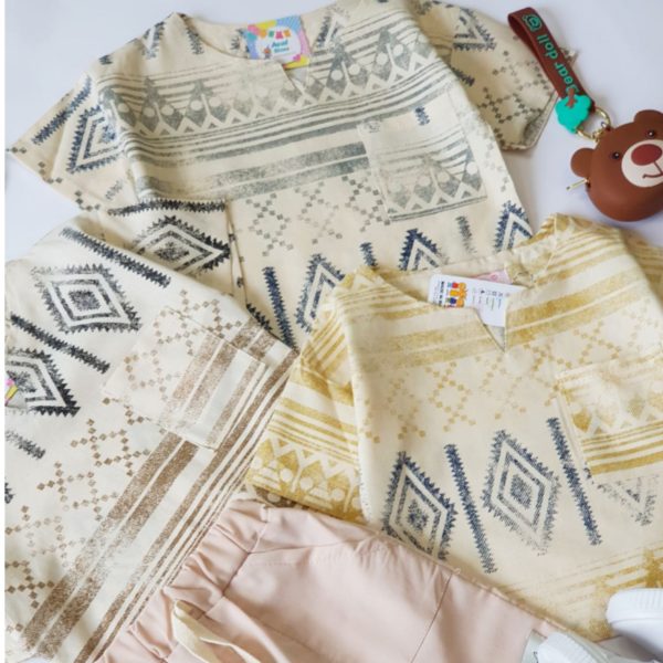 ست یقه کوبایی گلیمی - Image 7