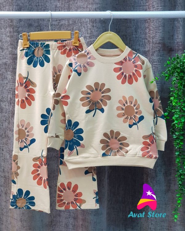 ست برگ با شلوار دمپا - Image 3