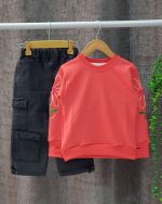 بلوز شلوار کارگو گل - Image 2