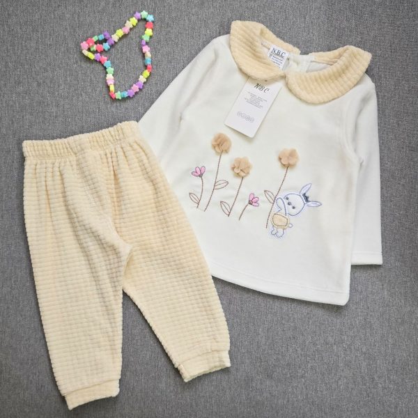 ست نوزادی مخمل خرگوشی - Image 4