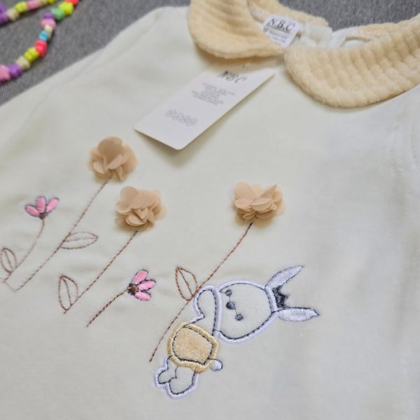 ست نوزادی مخمل خرگوشی - Image 7