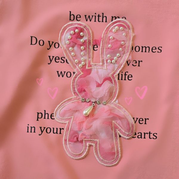 بلوز شلوار خرگوش مرواریدی - Image 7