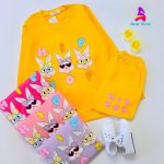 ست دخترانه سایز بزرگ سه خرگوش