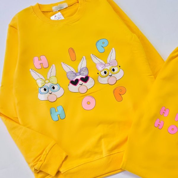 ست دخترانه سایز بزرگ سه خرگوش - Image 5