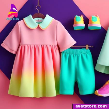 10 پیشنهاد ترکیب رنگ لباس دختر بچه