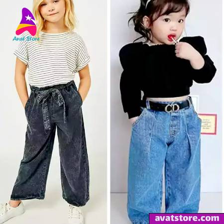 3 مدل‌ مختلف شلوار بگ بچگانه