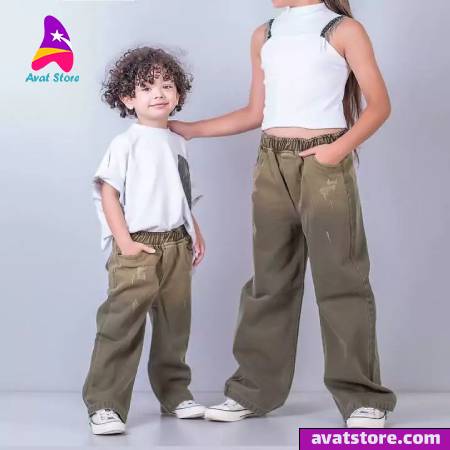 شلوار بگ بچه گانه با چی ست میشه؟