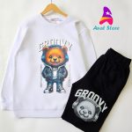 ست بلوز شلوار پسرانه تدی - Image 4