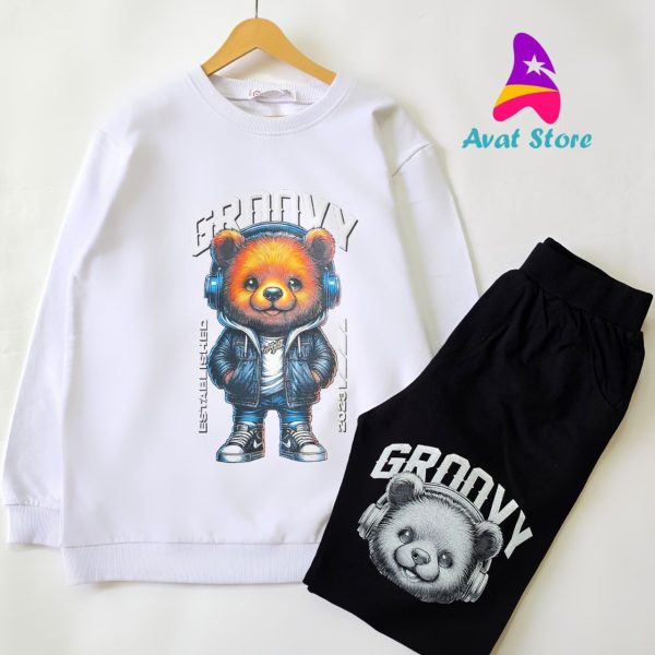 ست بلوز شلوار پسرانه تدی - Image 4