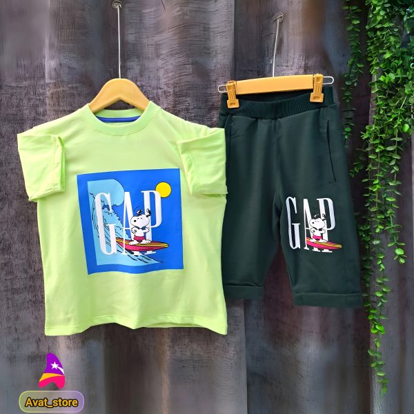 تیشرت شلوارک اسنوپی - Image 3