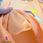 تیشرت شلوارک دخترانه رنگین کمان - Image 8
