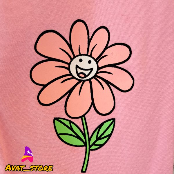 تیشرت شلوارک دخترانه رنگین کمان - Image 7