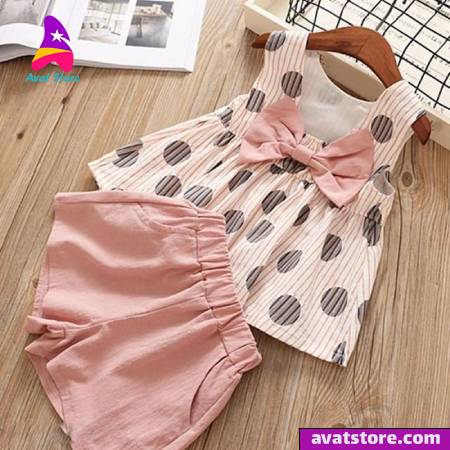 جدیدترین مدل لباس بچه گانه ۱۴۰۴ دخترانه