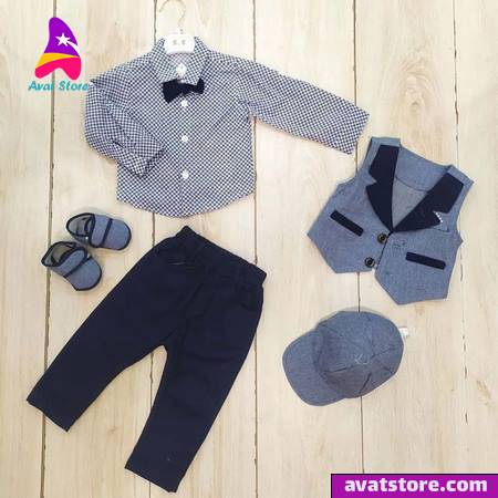 بهترین ترکیب های رنگی در ست لباس پسرانه بچه گانه