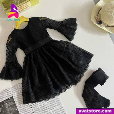 جدیدترین مدل لباس بچه گانه محرمی مشکی