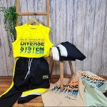 ست پسرانه تابستانی تاپ و شلوارک هانی - Image 2