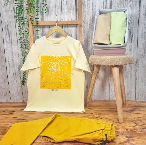 ست دخترانه تابستانی گل - Image 3