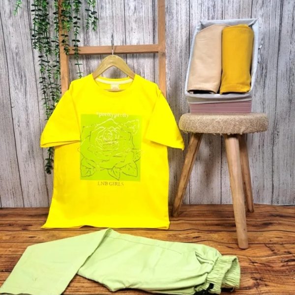 ست دخترانه تابستانی گل - Image 5