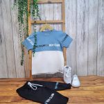 ست تیشرت شلوارک پسرانه تابستانی فشن - Image 4