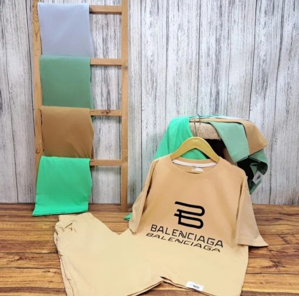 تیشرت شلوارک پسرانه تابستانی بالنسیاگا - Image 6