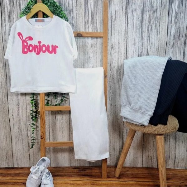 ست دخترانه تابستانی Bonjour - Image 2