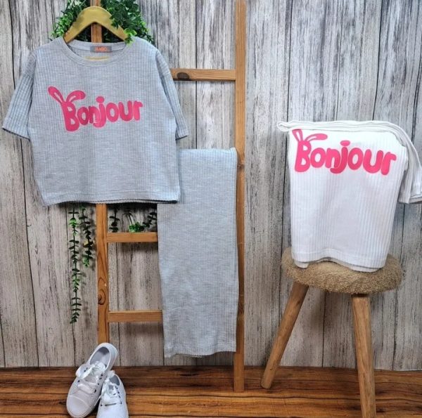 ست دخترانه تابستانی Bonjour - Image 3