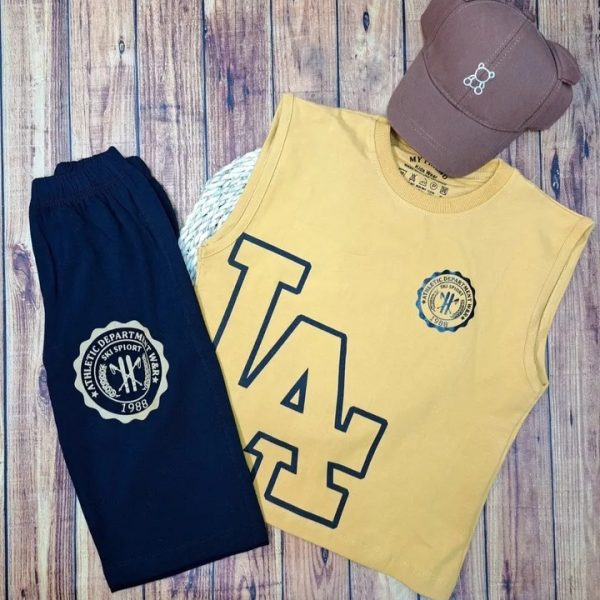 ست تاپ شلوارک پسرانه تابستانی آتلانتیک - Image 4