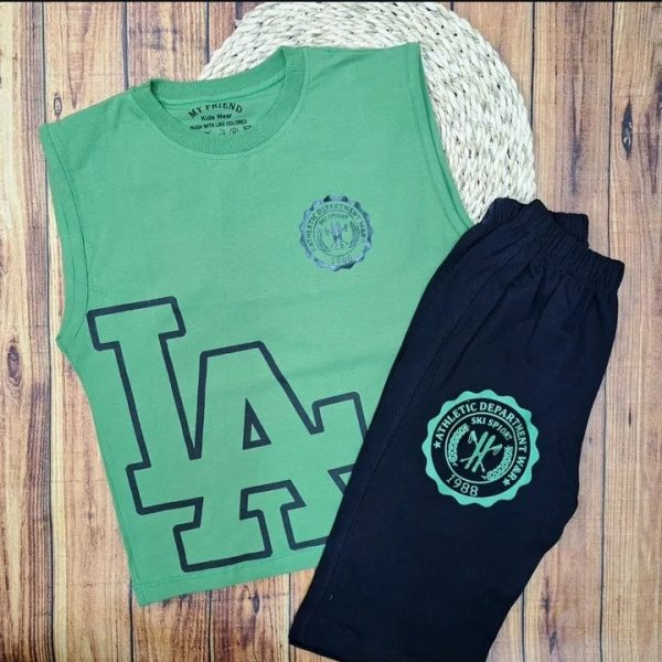 ست تاپ شلوارک پسرانه تابستانی آتلانتیک - Image 5