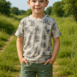 ست تی شرت شلوارک پسرانه تابستانی