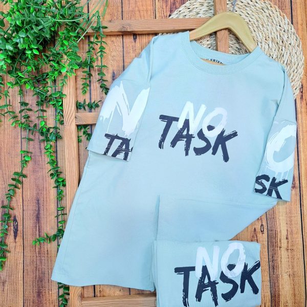 ست تی‌شرت شلوارک پسرانه NO TASK - Image 5