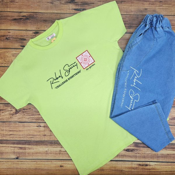 ست تی‌شرت شلوارک پسرانه سنتی - Image 5