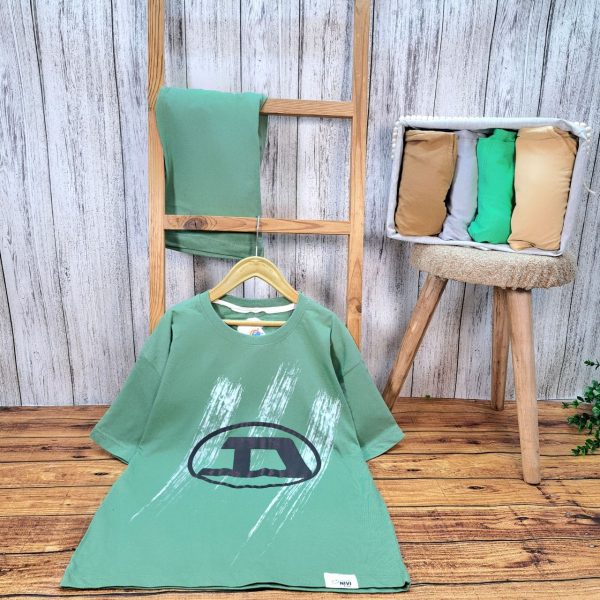 ست تی‌شرت شلوارک پسرانه دیزل - Image 5