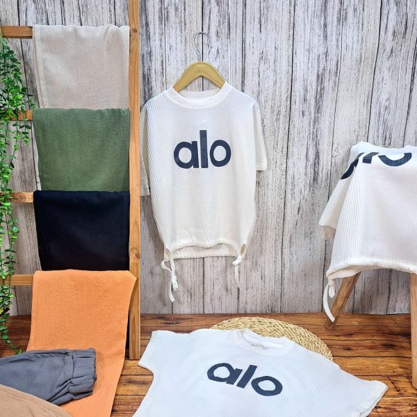 ست کراپ شلوار الو - Image 5