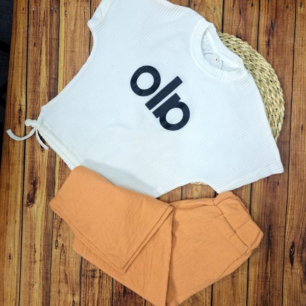 ست کراپ شلوار الو - Image 13