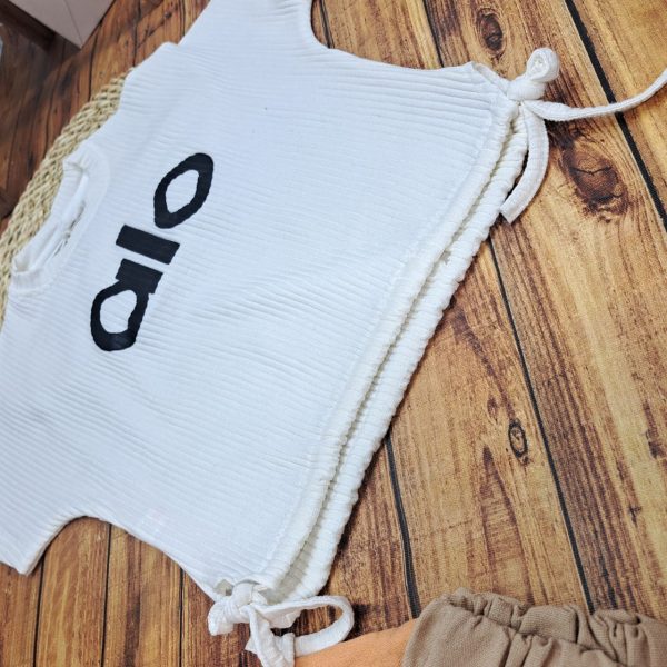 ست کراپ شلوار الو - Image 8